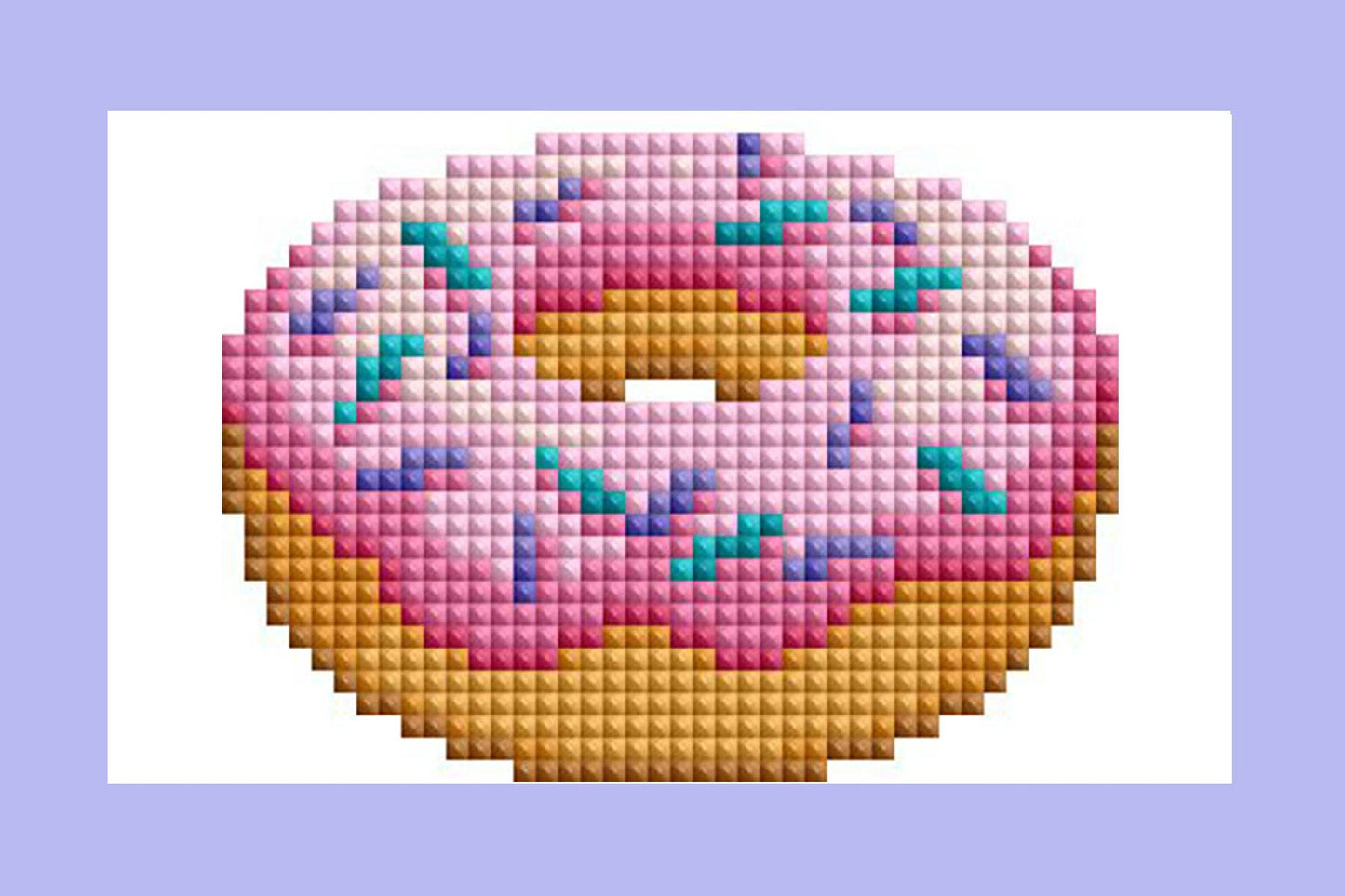 Mini Dazzles™ - Sweet Treats: Square With 20 Colors Including 2 ABs and 18 Fairy Dust Diamonds / 4,648 / 4" x 6" (10.2cm x 15.2cm)