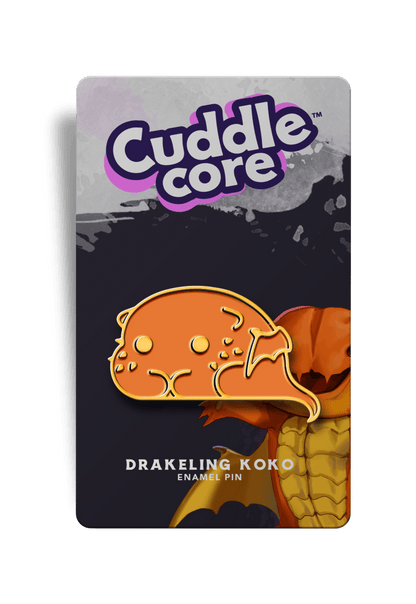 Komo the Sand Drakeling Enamel Pin