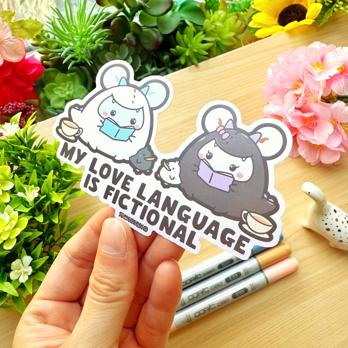 Vinyl Sticker - Fictional Love Language