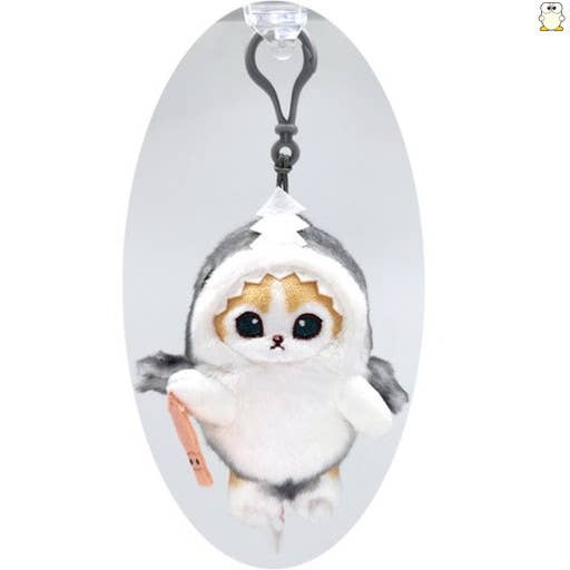 Mofusand Shark Costume bag charms Key Chain 13cm