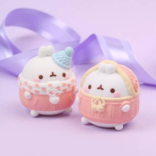 Molang Winter Special Blind Box Random Figure CollectibleToy
