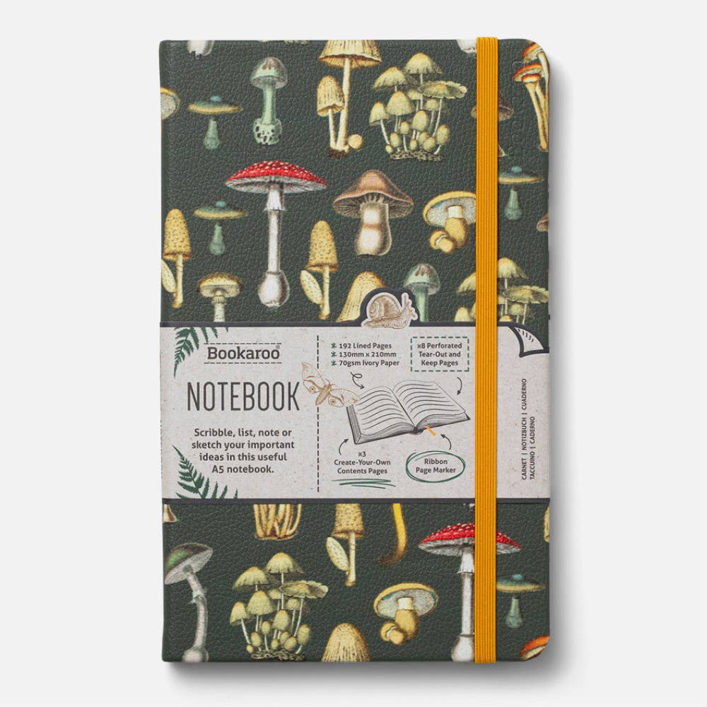 Bookaroo Botanical Stationery : Books & Stuff Pouch