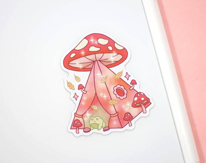 Mushroom Tent Magnet