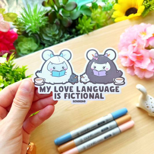 Vinyl Sticker - Fictional Love Language