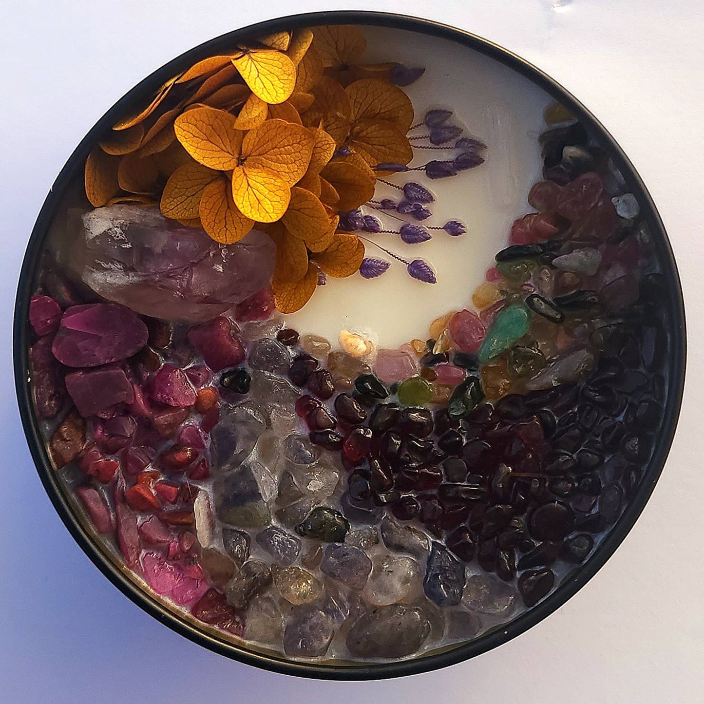 Mamu (Goddess of Dreams) • 8oz Soy Crystal Candle