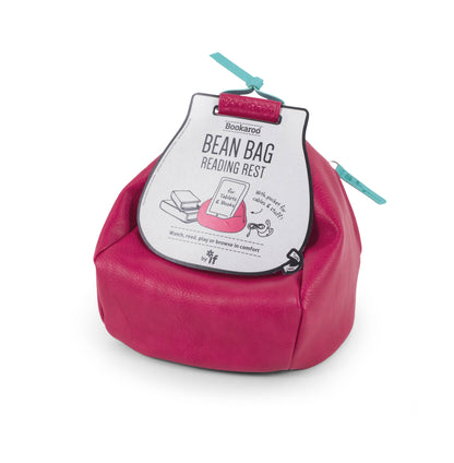 Bookaroo Bean Bag Reading Rest: Forest Green and Chartreuse