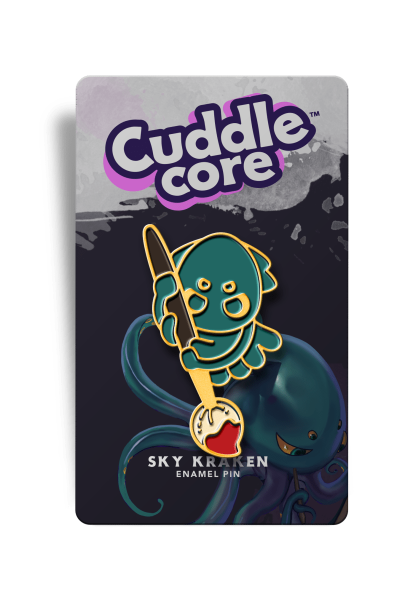 Kubo the Sky Kraken Enamel Pin