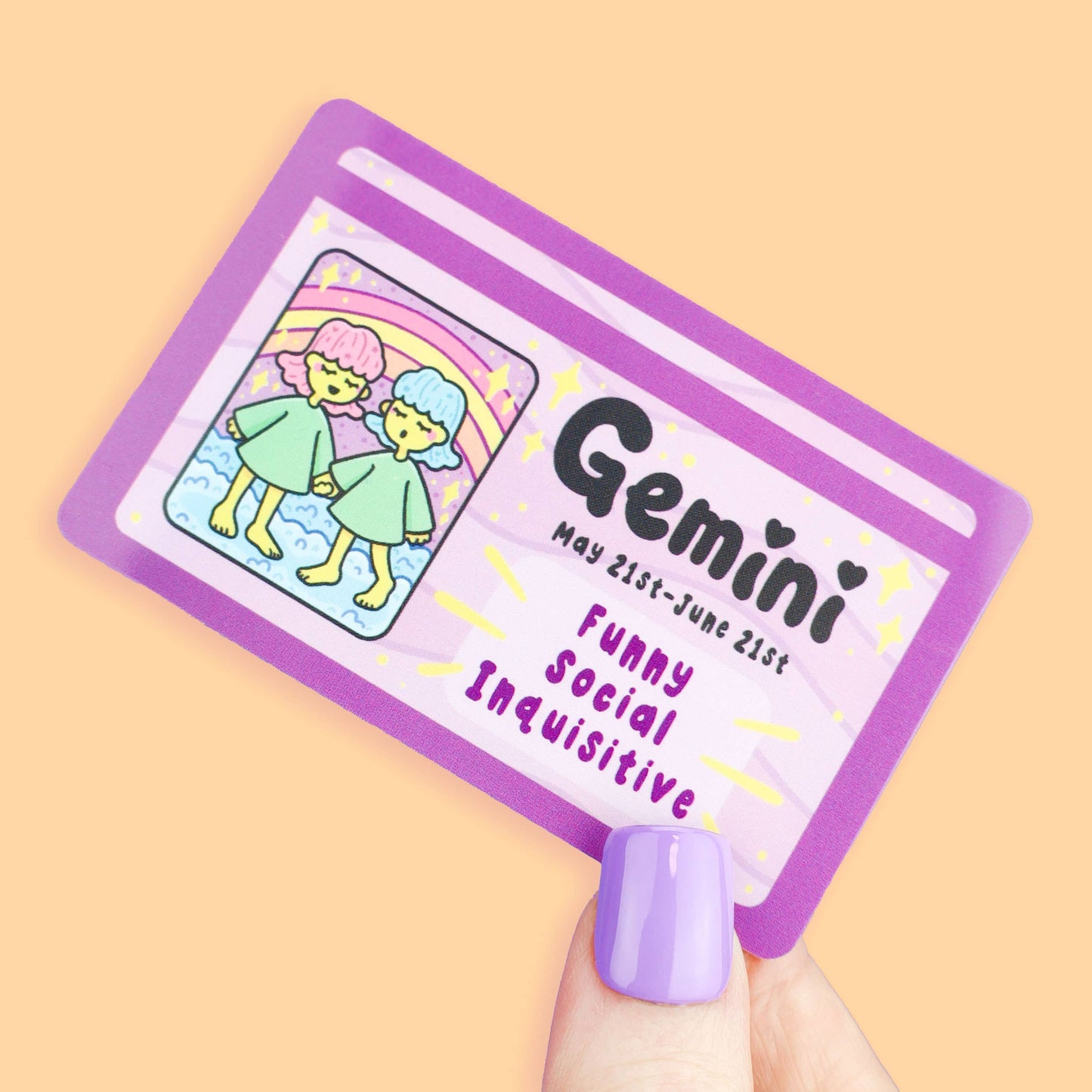 Gemini Zodiac Fake ID Horoscope Fake Drivers License
