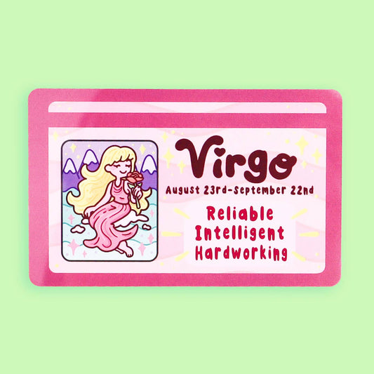 Virgo Zodiac Fake ID Horoscope Fake Drivers License