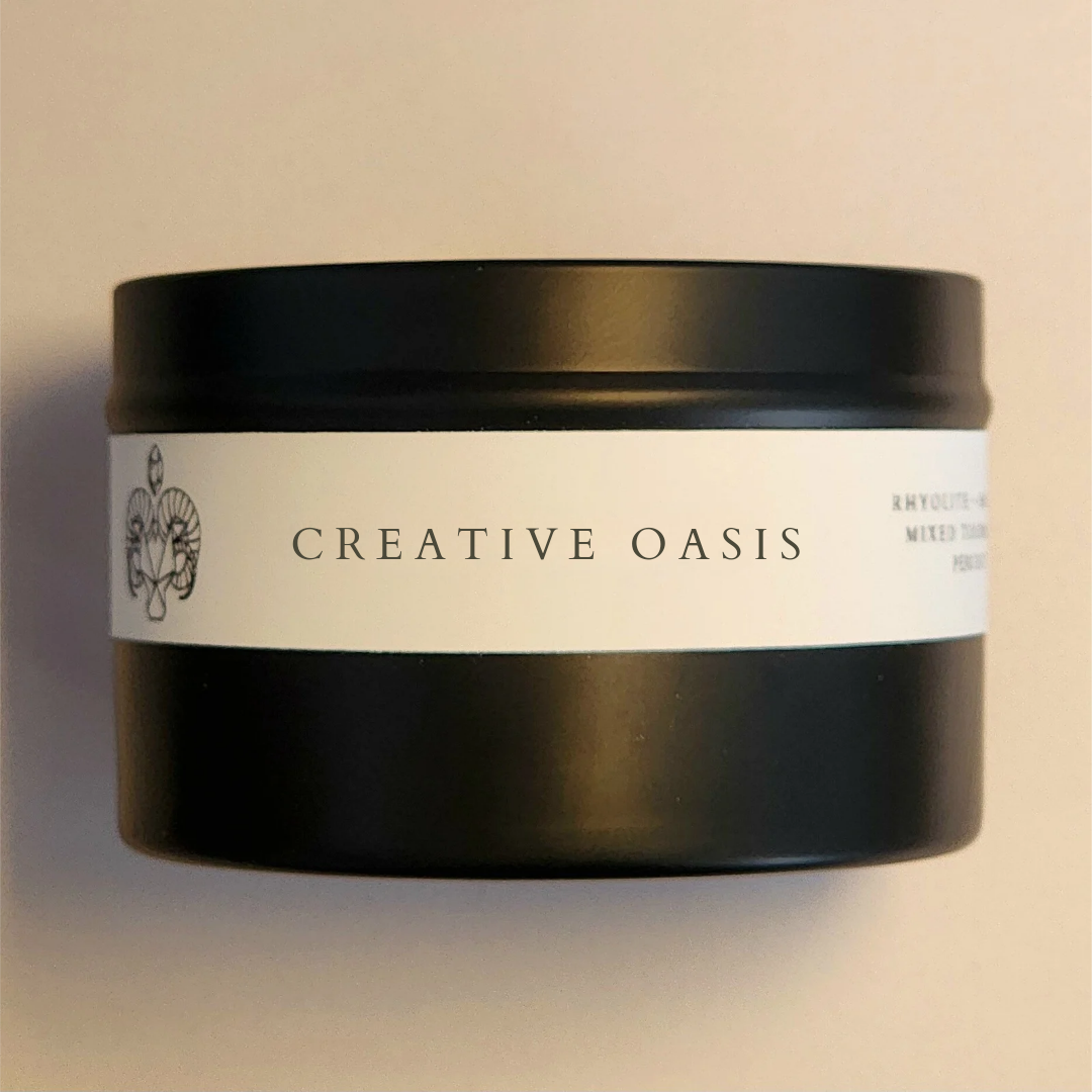 Creative Oasis • 8oz Soy Crystal Candle