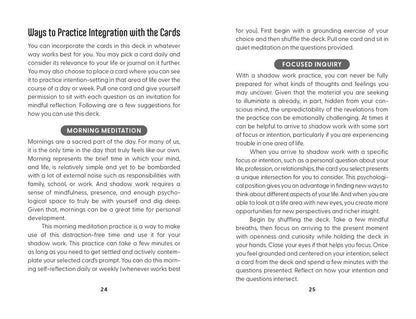 Shadow Work Self-Reflection Deck by Jor-El Caraballo: Flashcards; 100 pages / English