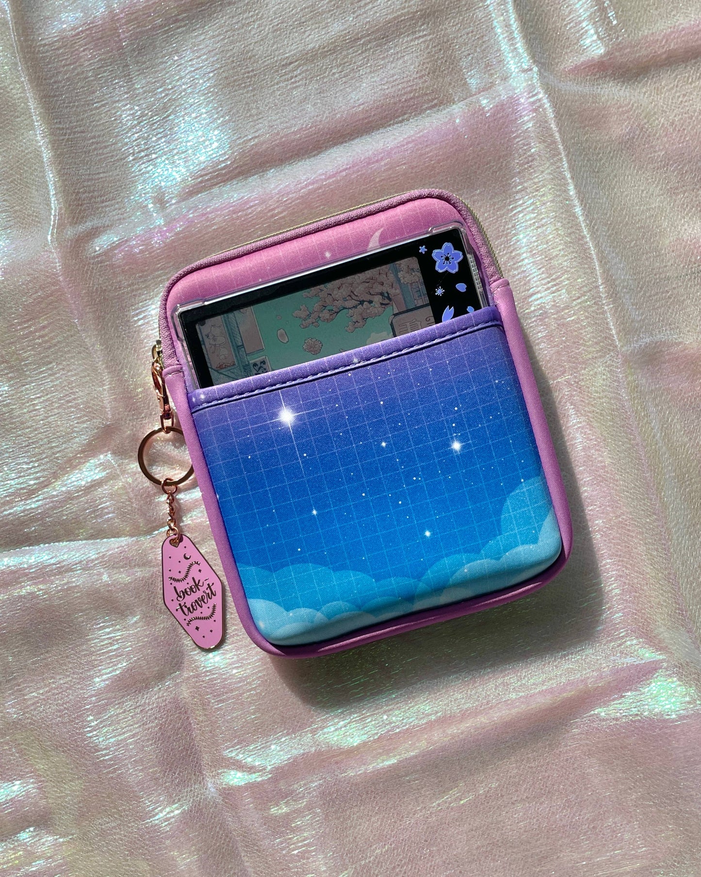 Dreamy Cloud & Moon Kindle Sleeve