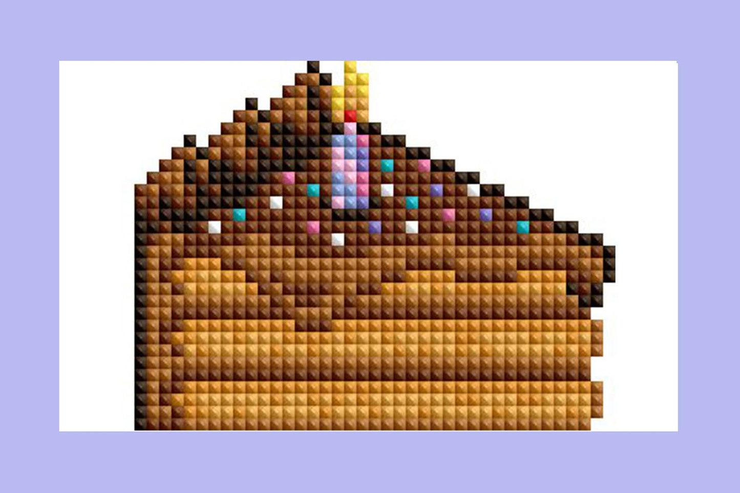 Mini Dazzles™ - Sweet Treats: Square With 20 Colors Including 2 ABs and 18 Fairy Dust Diamonds / 4,648 / 4" x 6" (10.2cm x 15.2cm)