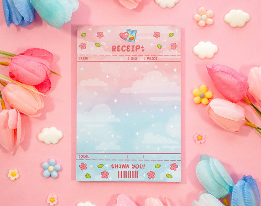 Receipt Notepad
