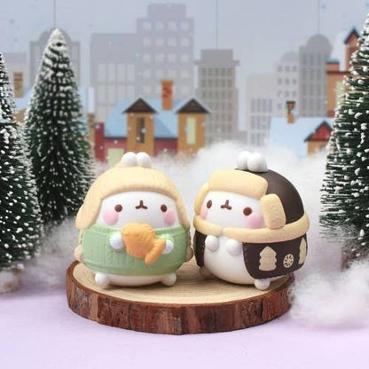 Molang Winter Special Blind Box Random Figure CollectibleToy