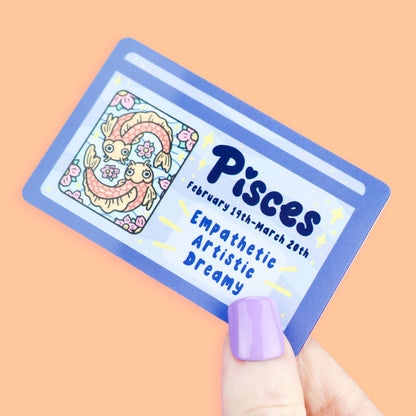 Pisces Zodiac Fake ID Horoscope Fake Drivers License