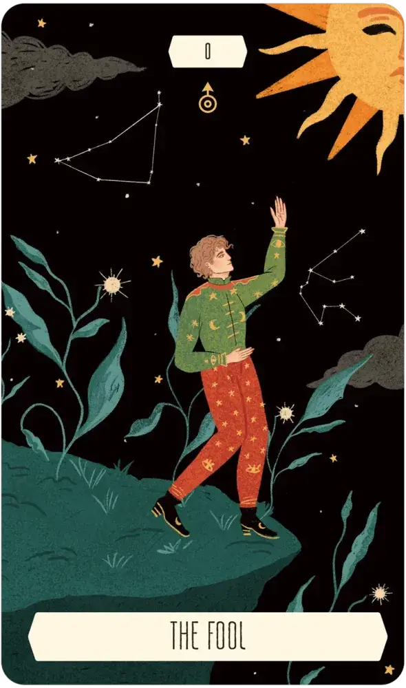 Zodiac Tarot in a Tin