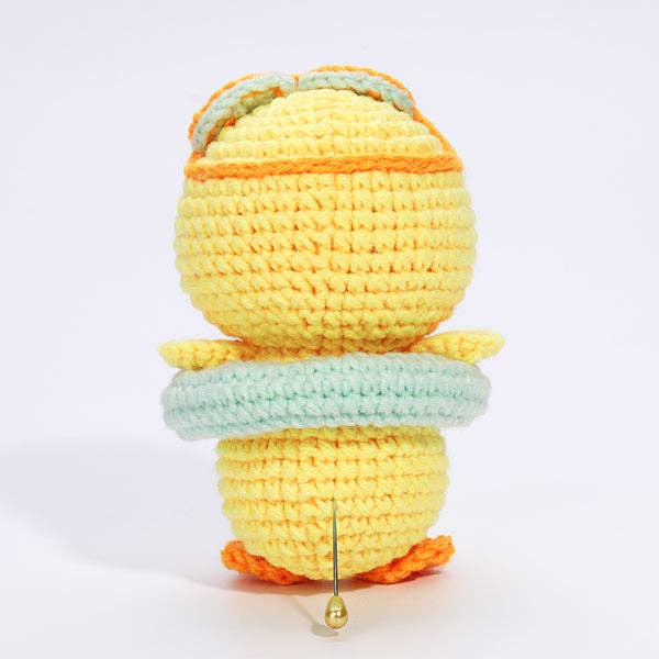 The LOOP Brigade: DIY Mini Crochet Plush Toy Complete Kit For Beginners - Mallory the Duck