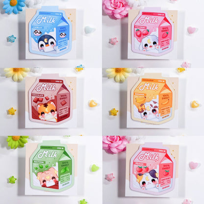 Milk Magnetic Bookmark: B4: Banana Milk