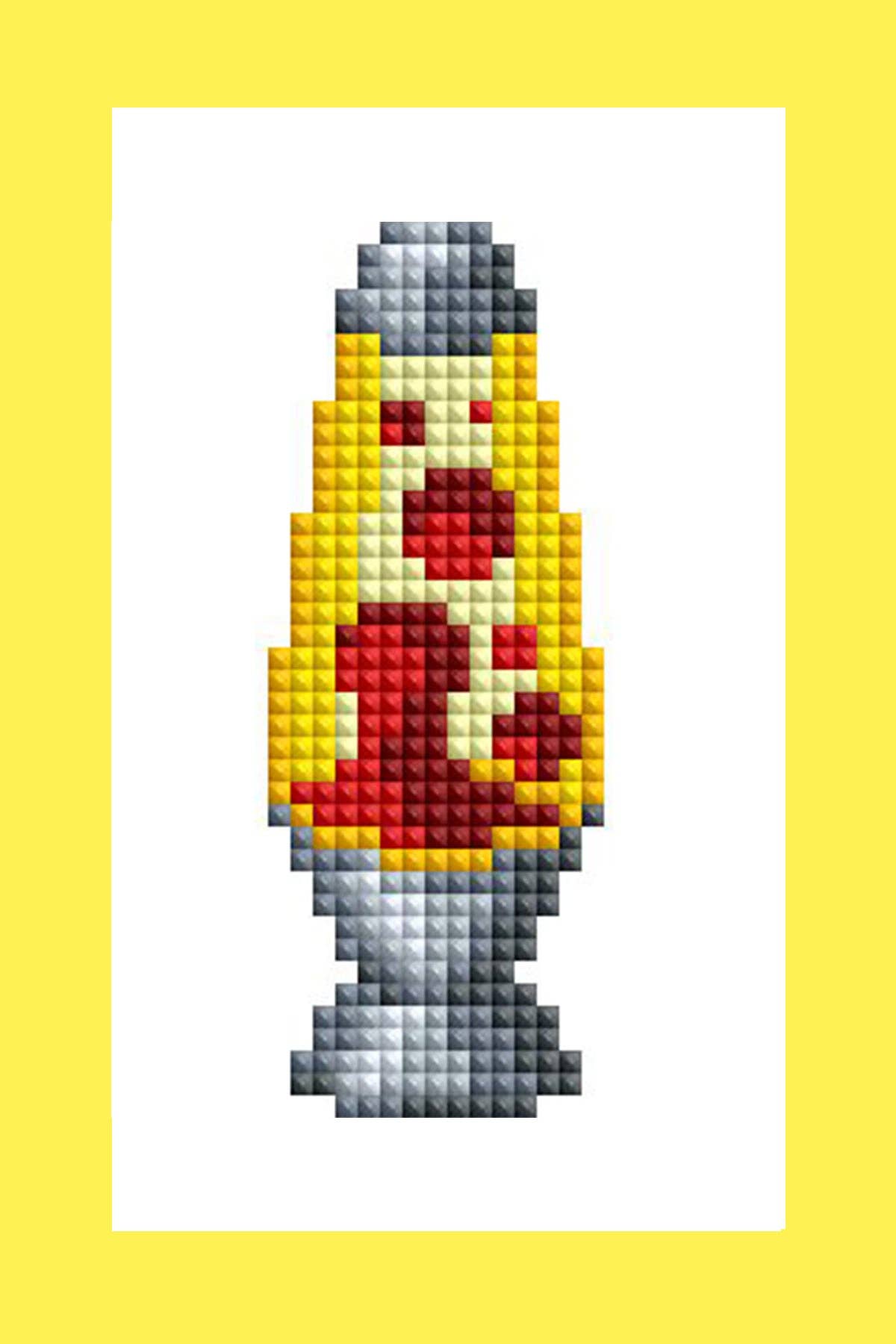 Mini Dazzles™ - 90s: Square With 25 Colors Including 1 AB and 1 Electro Diamond and 1 Iridescent Diamond and 1 Frosted Diamond and 21 Fairy Dust Diamonds / 4,629 / 4" x 6" (10.2cm x 15.2cm)