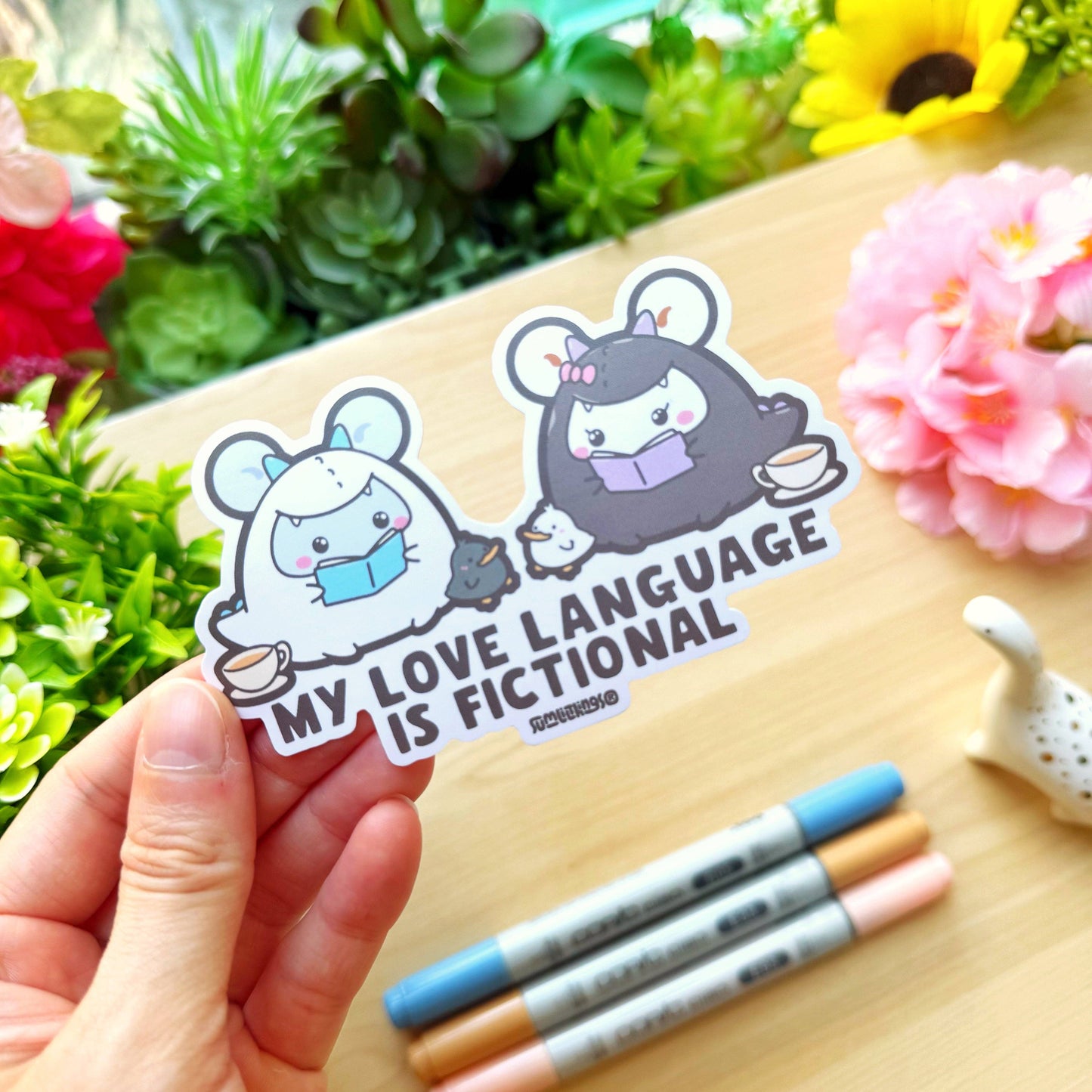 Vinyl Sticker - Fictional Love Language