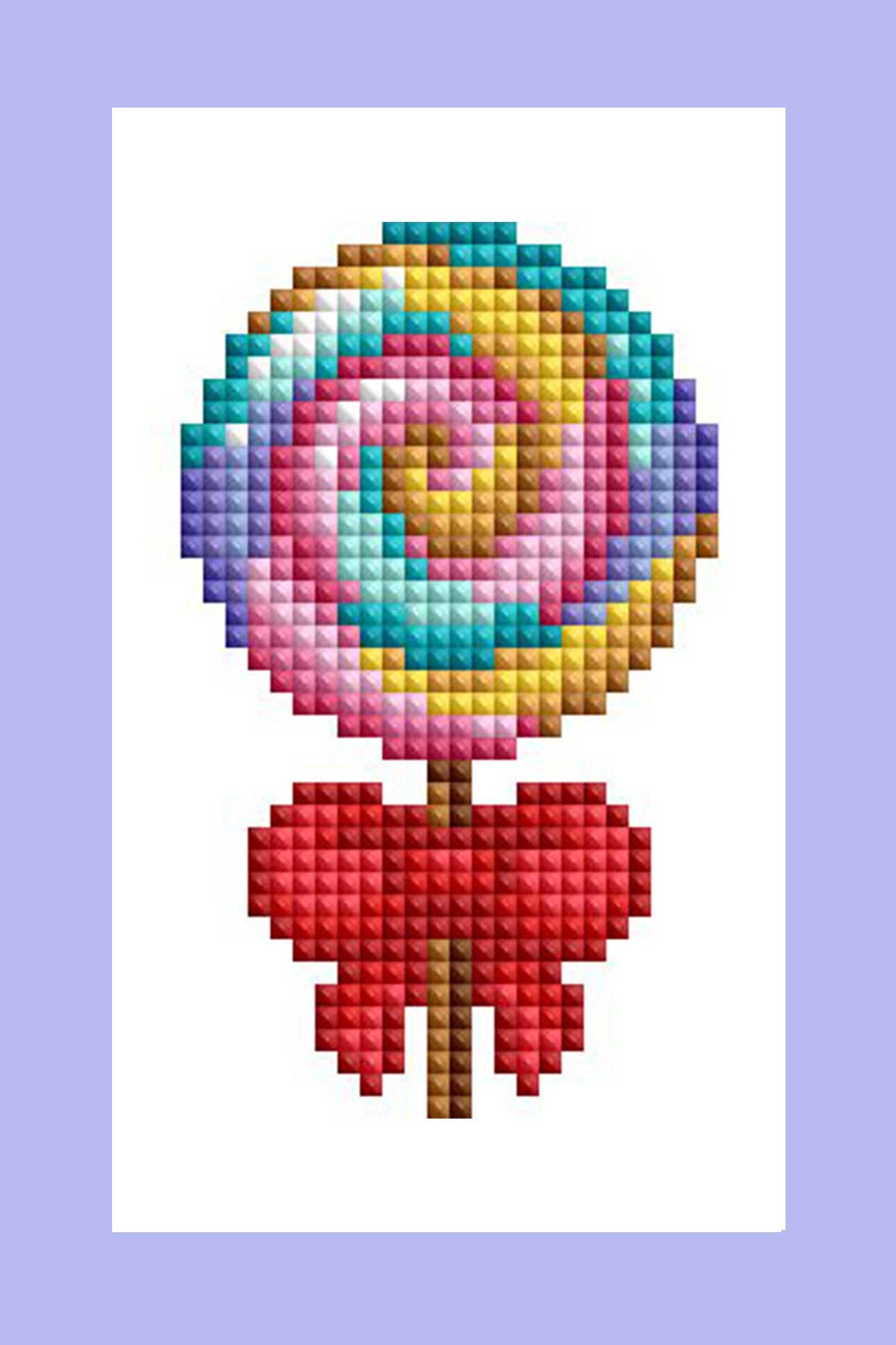 Mini Dazzles™ - Sweet Treats: Square With 20 Colors Including 2 ABs and 18 Fairy Dust Diamonds / 4,648 / 4" x 6" (10.2cm x 15.2cm)