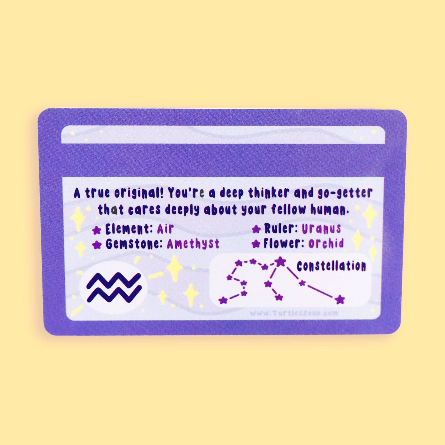 Aquarius Zodiac Fake ID Horoscope Fake Drivers License