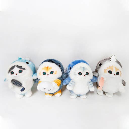 Mofusand Shark Costume bag charms Key Chain 13cm