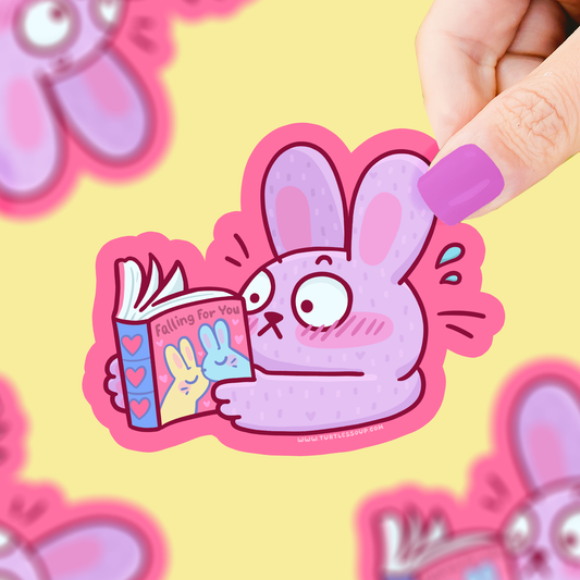 Smut Reader Spicy Book Funny Booktok Trendy Vinyl Sticker