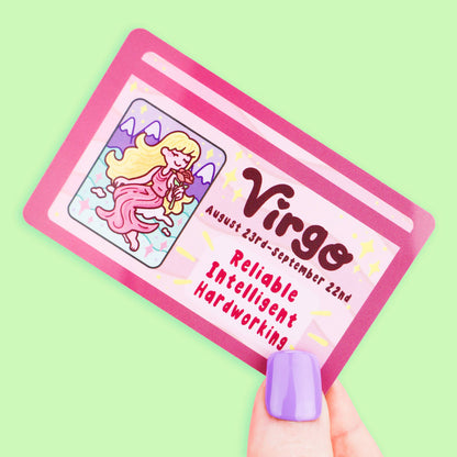Virgo Zodiac Fake ID Horoscope Fake Drivers License
