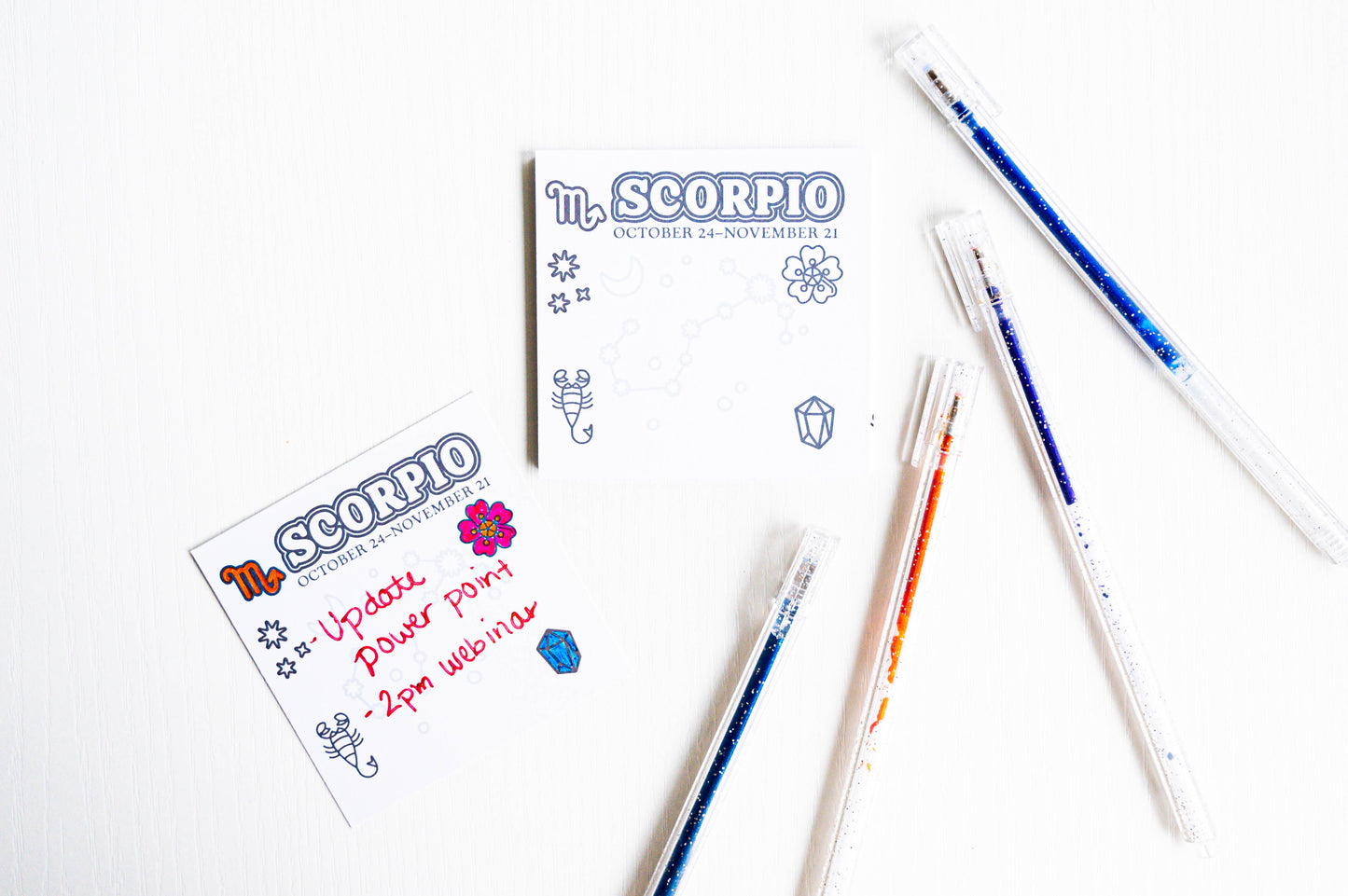 Color the Cosmos Post It Notes