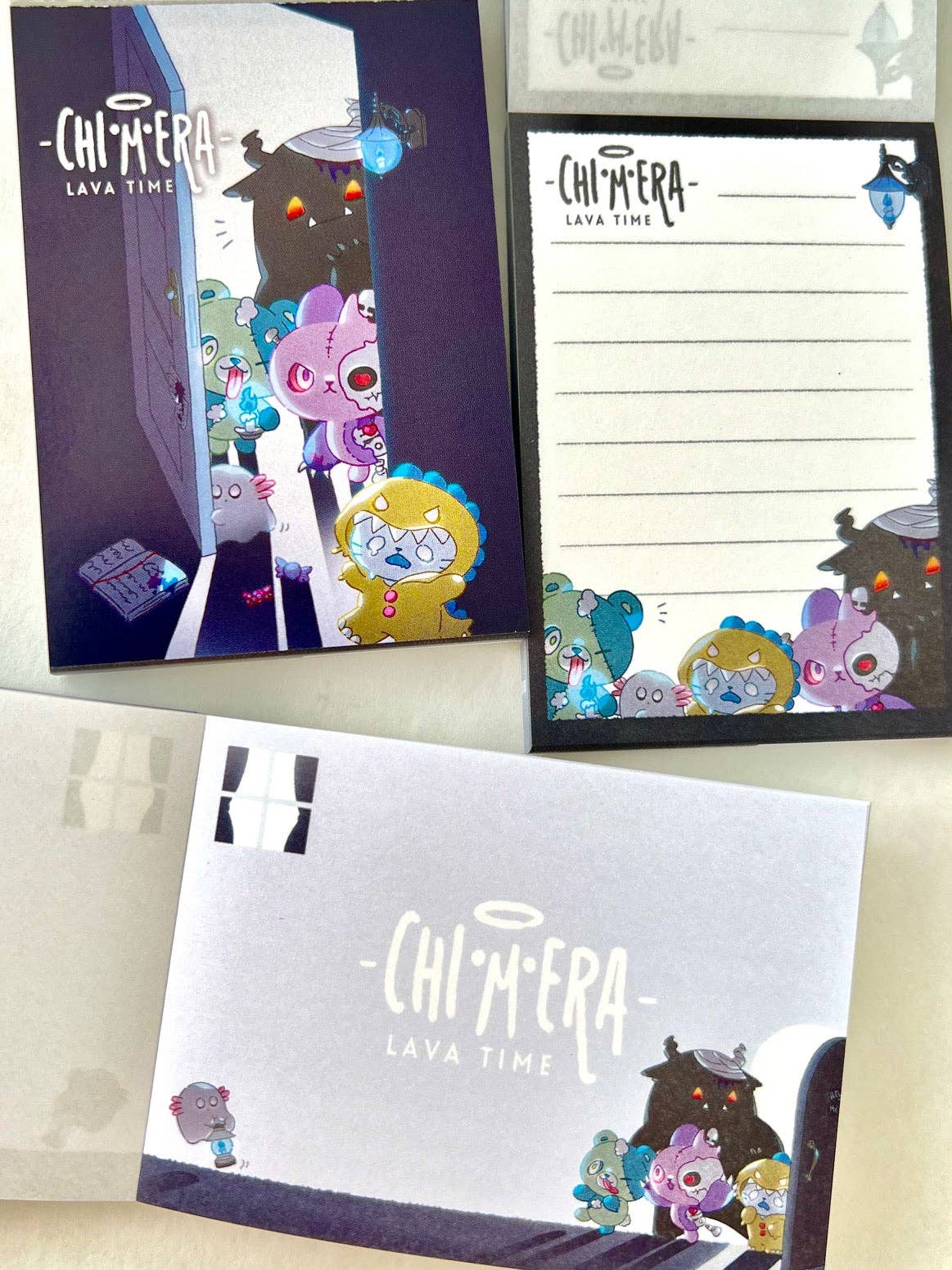 212269 Chimera Monster Mini Notepad-10