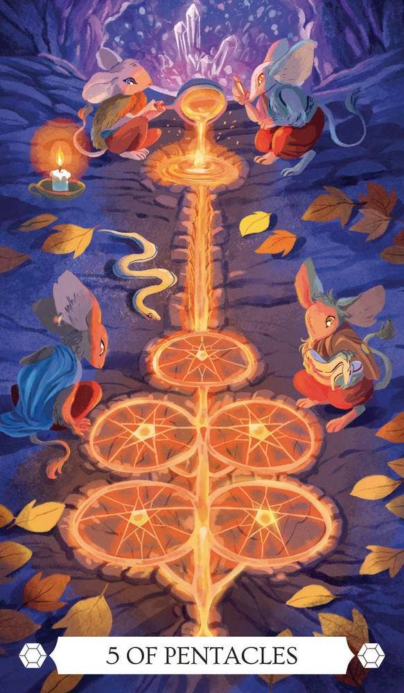 Under The Oak Tarot Deck: English