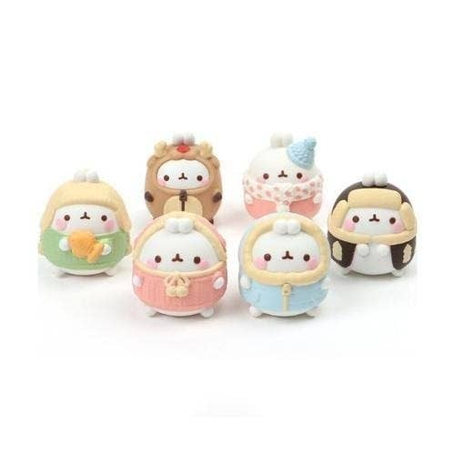 Molang Winter Special Blind Box Random Figure CollectibleToy