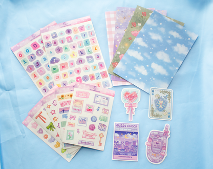 Junk Journal Sticker Kit