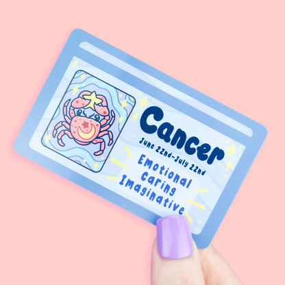 Cancer Zodiac Fake ID Horoscope Fake Drivers License
