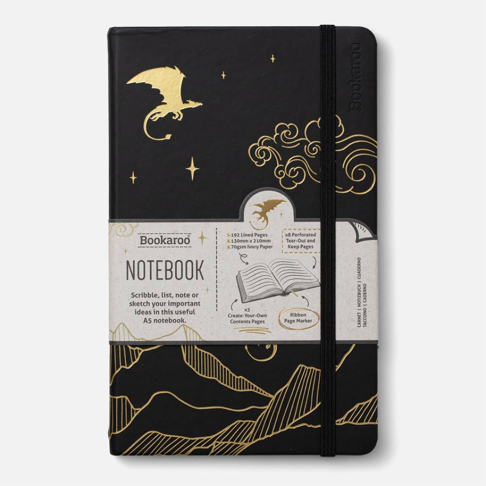 Bookaroo Fantasy Dragon Stationery: Books & Stuff Pouch