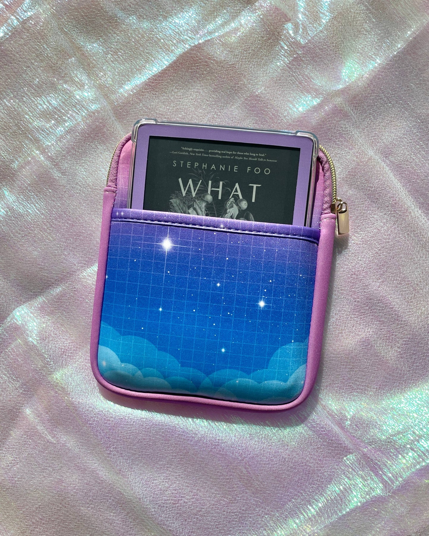 Dreamy Cloud & Moon Kindle Sleeve