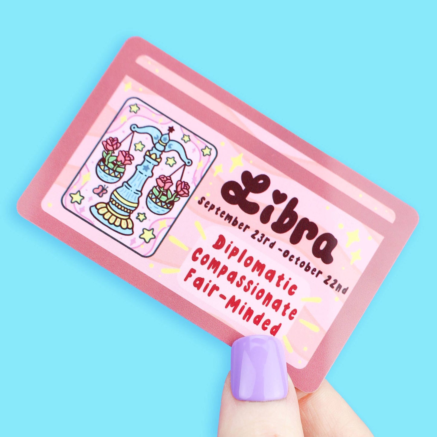 Libra Zodiac Fake ID Horoscope Fake Drivers License