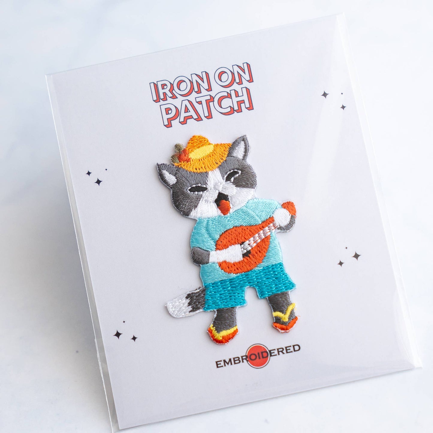 Cute Cat character Patches - Iron on Patch: 1