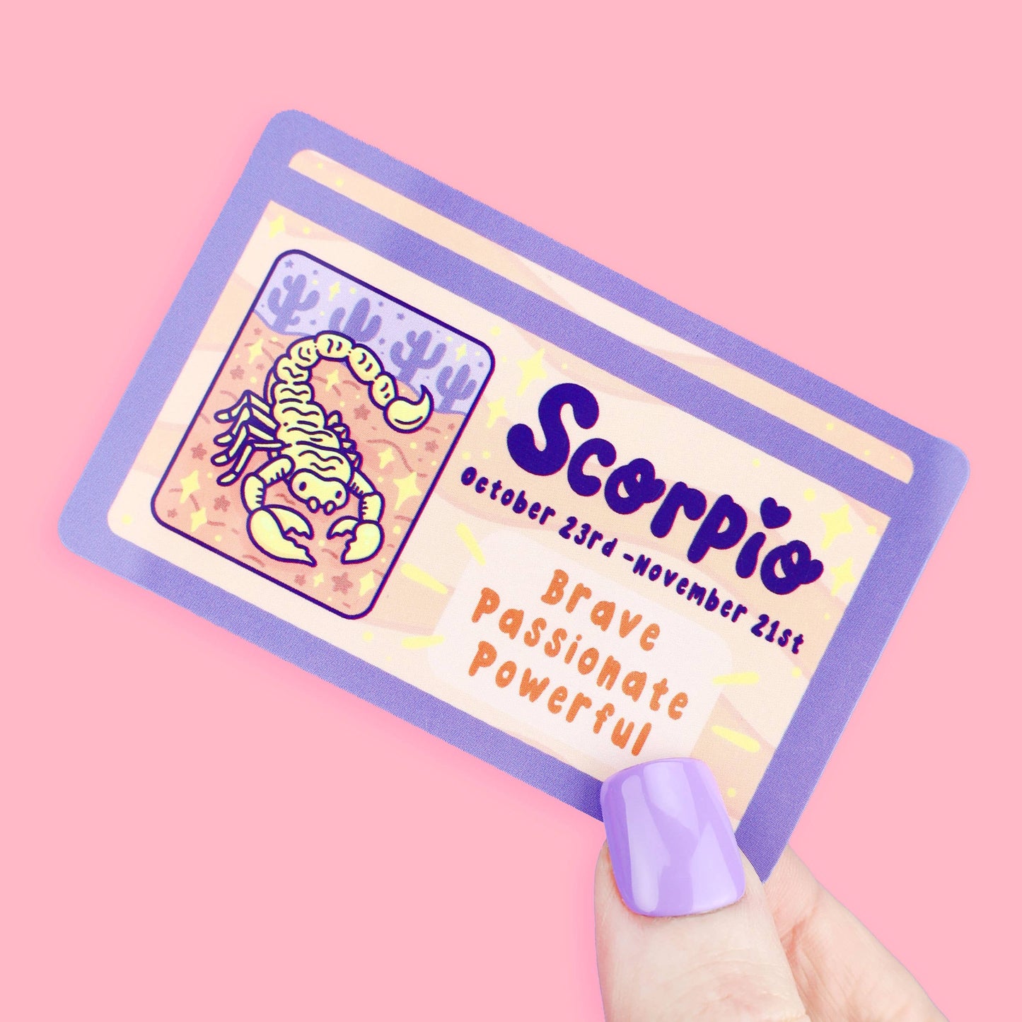 Scorpio Zodiac Fake ID Horoscope Fake Drivers License