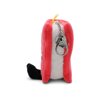 "I Like My Men Fictional" Book Plush Bag Charm