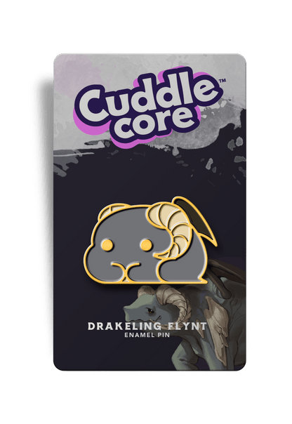 Flynt the Stone Drakeling Enamel Pin