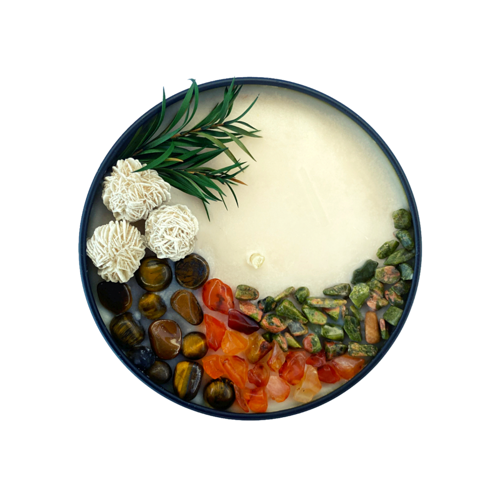 Creative Oasis • 8oz Soy Crystal Candle
